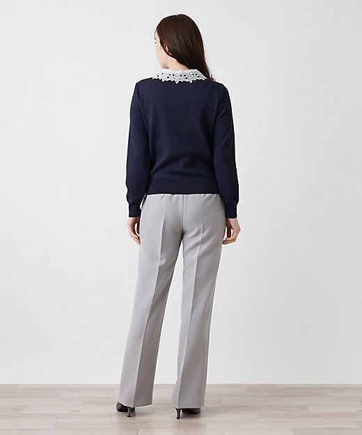 付け襟2WAYニット | Leilian (Women)/レリアン | 三越伊勢丹