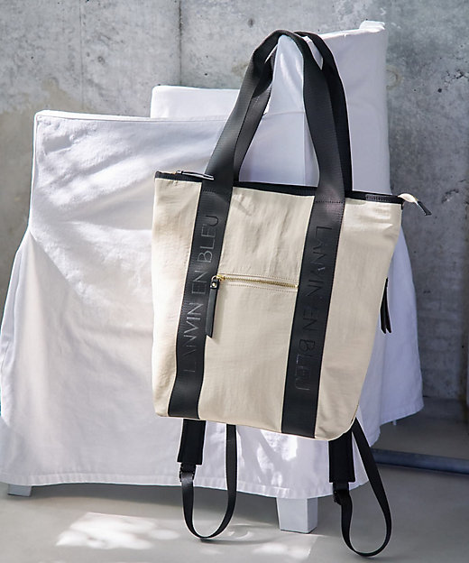 ロゴテープ2wayリュック | LANVIN en Bleu (Women)/ランバン オン