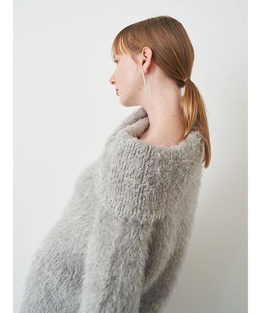 SHAGGY KNIT OFF SHOULDER | ELENDEEK/エレン