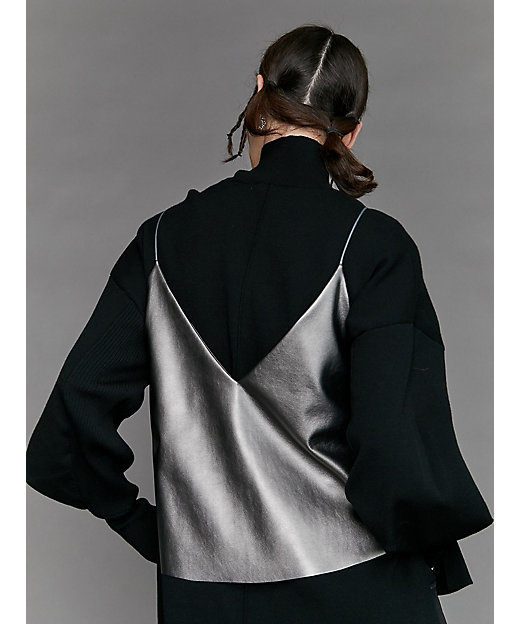 FAKE LEATHER CAMISOLE | UN3D./アンスリード