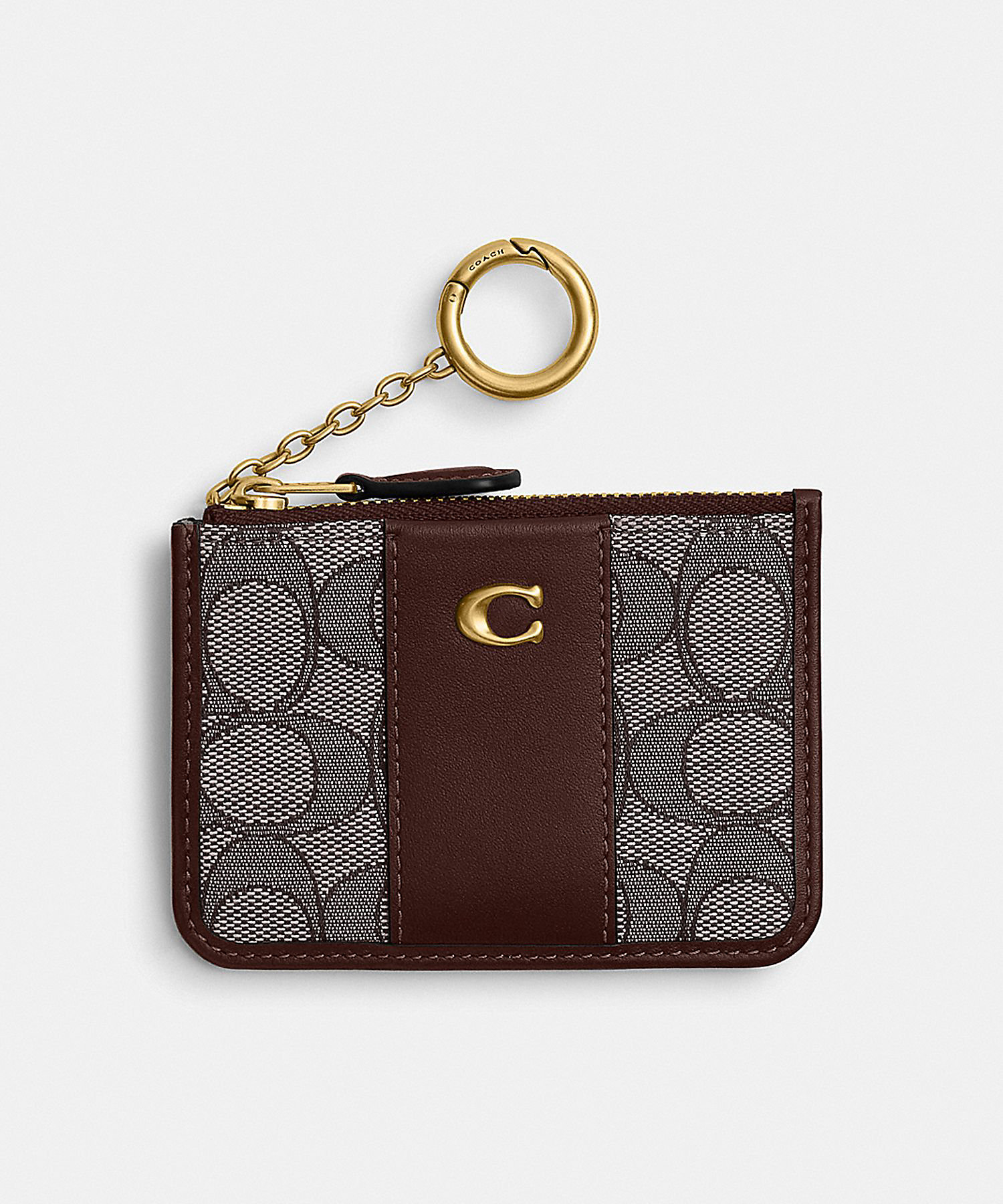 エッセンシャル ミニ ID カード ケース・シグネチャー ジャカード