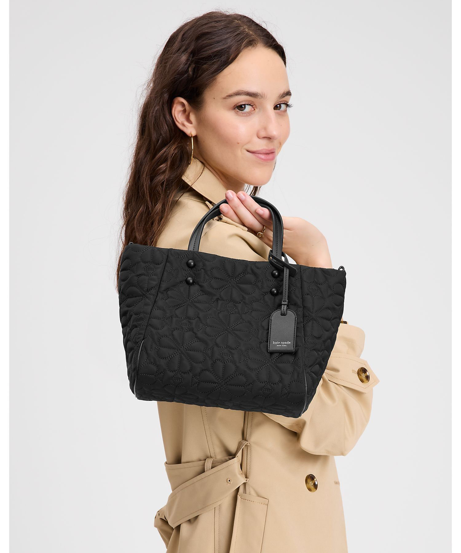 ティリー キルテッド スモール トート | kate spade new york (Women