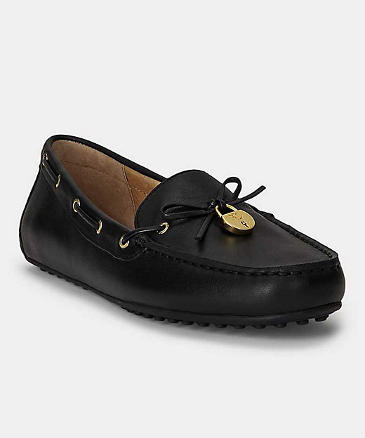 ローレン ラルフローレン R09H WYLIE FLATS ブラック