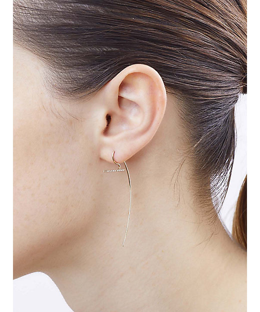 ダイヤモンドフックピアス | Hirotaka (Women)/ヒロタカ | 三越伊勢丹