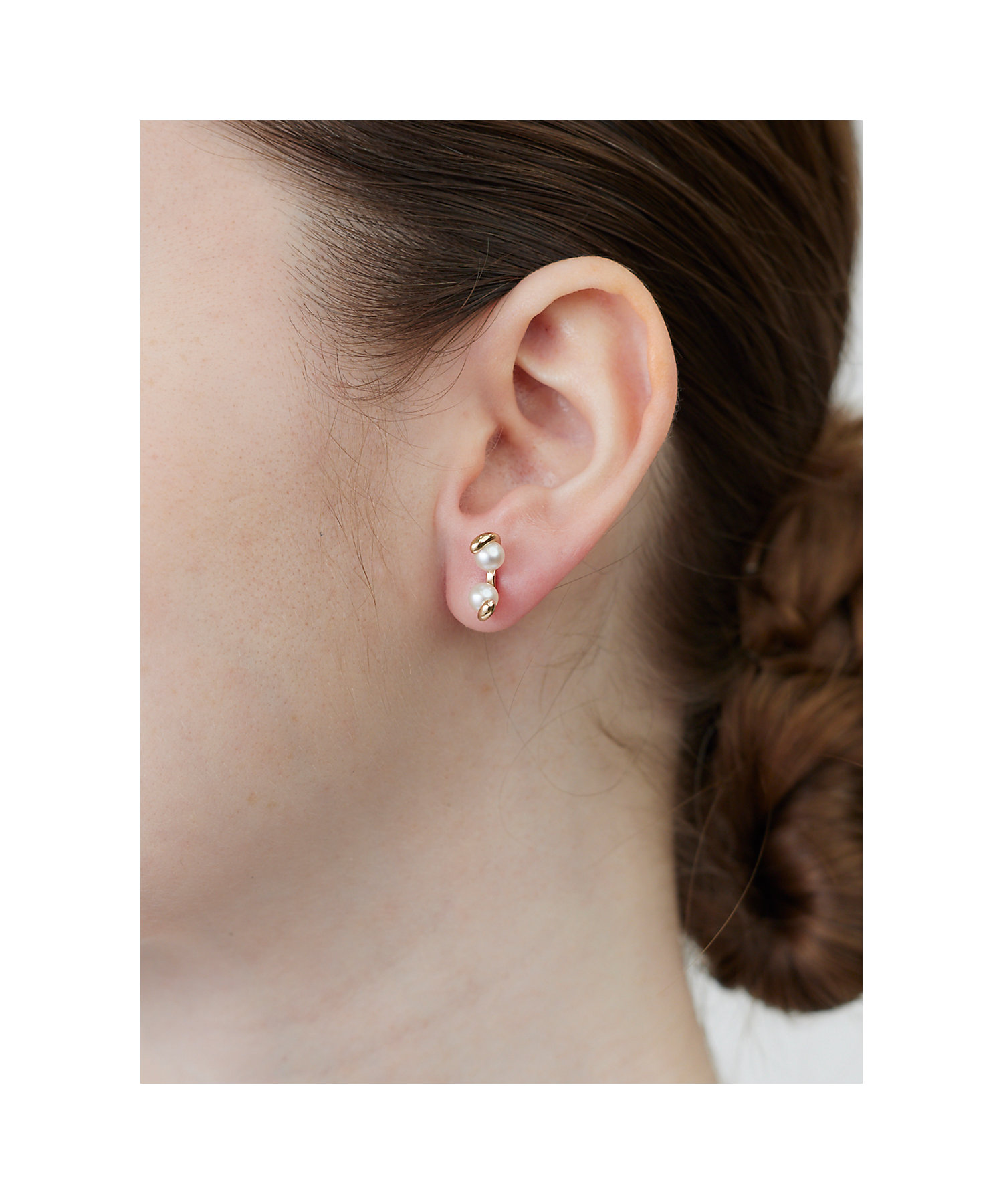 Drosera アコヤパール ピアス ※シングル DS50KPE