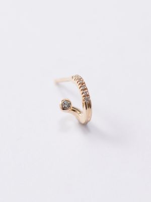 Drosera ダイヤモンド ピアス 右耳用 ※シングル | Hirotaka