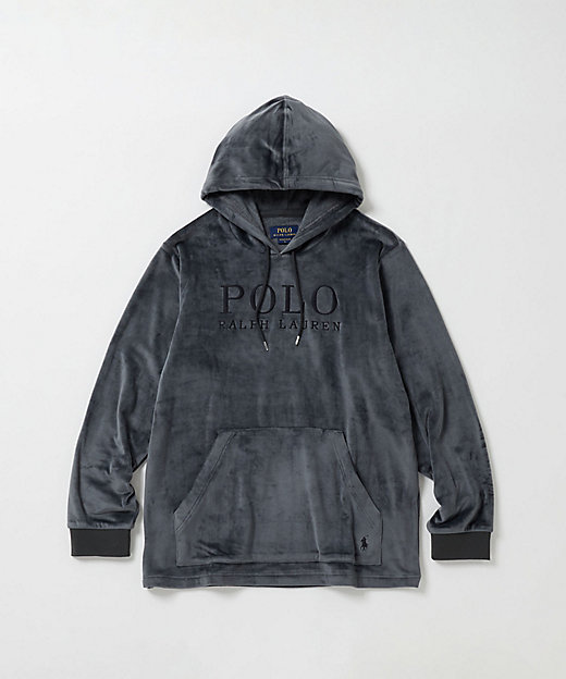 ブラッシュドベロアロングスリーブフーディー RM8ーC007 | POLO