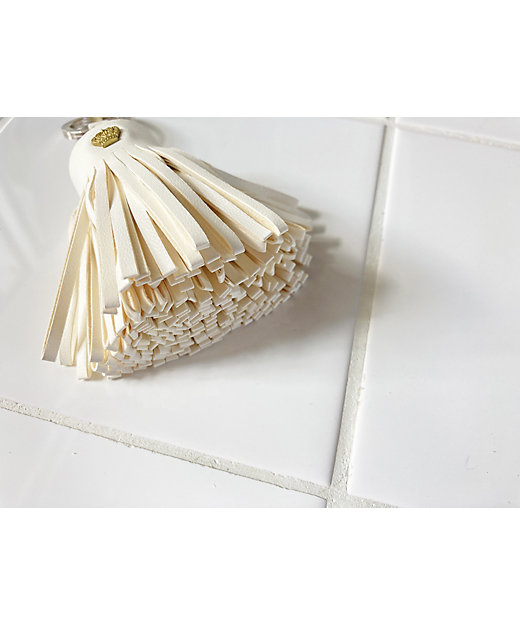 キーリング LEATHER TASSEL KEY RING | R & D.M.
