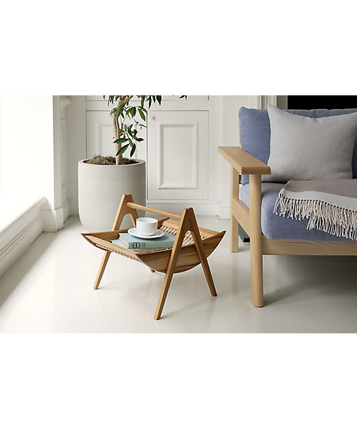 受注商品】＜NO．544 マガジンラック＞ナチュラル | maruni