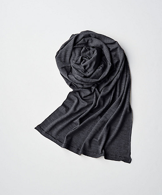 大判ウールニットストール 30G WEST | JOHN SMEDLEY (Men