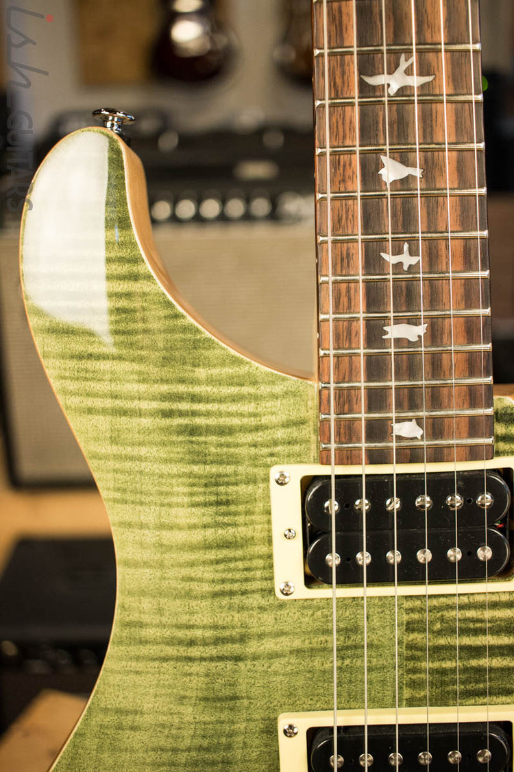 2018 Paul Reed Smith SE Custom 24 Trampas Green – Ish Guitars