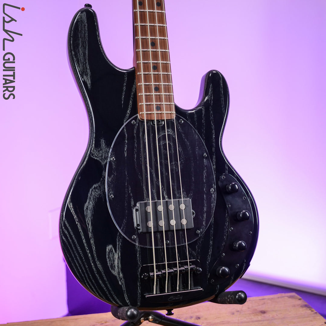 Sterling by Music Man StingRay Ray34 Ash Black – Ish Guitars