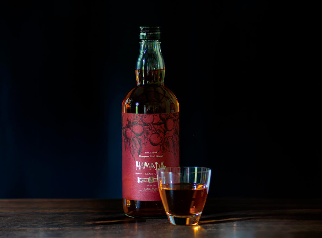 本格梅酒 「HAMADA」赤ラベル3年熟成 720ml alc.18% | 石神邑公式