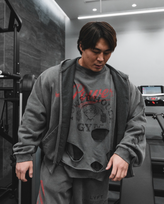 LYFTコラボ ビンテージ クロップドTシャツ – パワーハウスジム