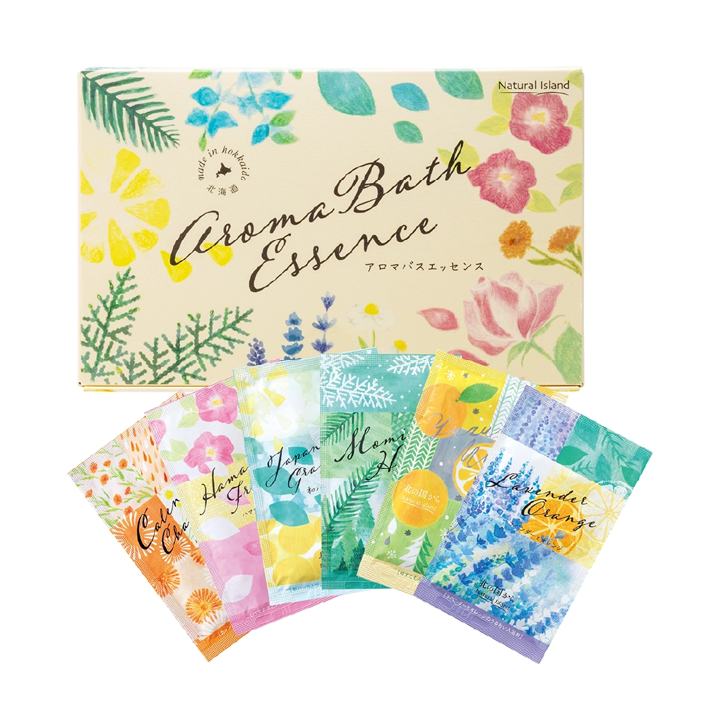 アロマバスエッセンス6包セット｜ナチュラルアイランド：北海道スキンケア