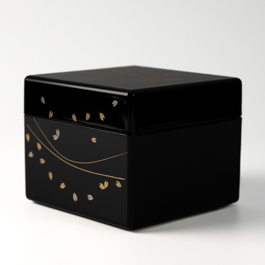 ピアスボックス しだれ桜 花ちらし ジュエリーボックス・アクセサリー