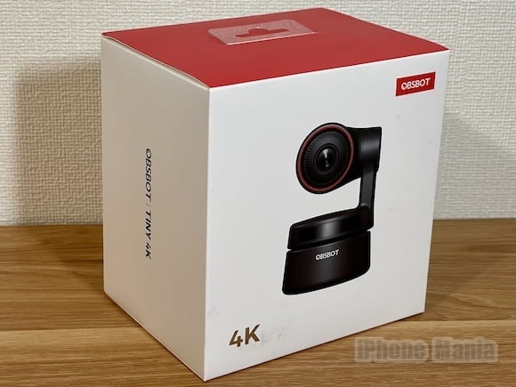 レビュー】AIで自動追跡！高画質小型Webカメラ「OBSBOT Tiny 4K