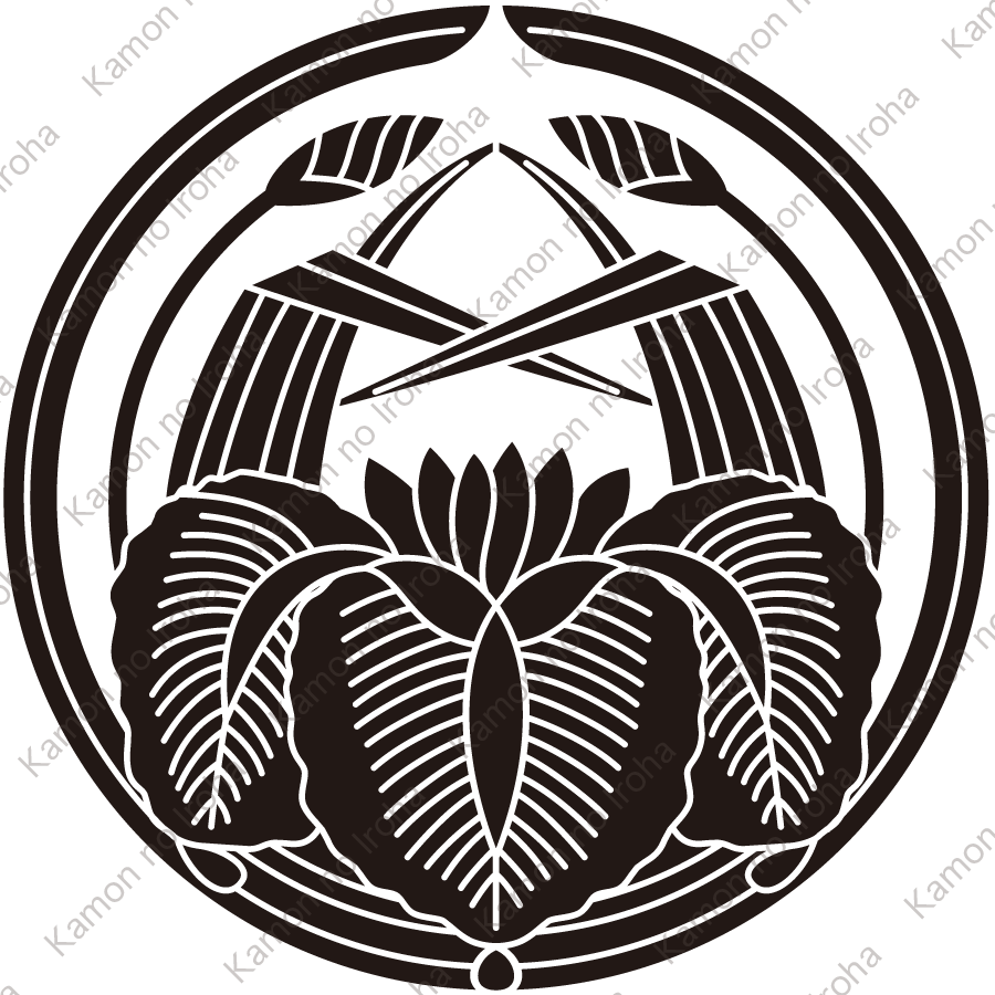 杏葉杜若紋（ぎょうようかきつばた）：家紋のいろは