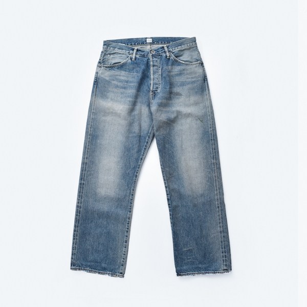 chimala チマラ 13oz セルビッチ デニム バギー カット パンツ cs40