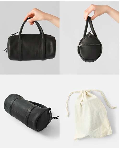 Aeta アエタ DA101 CYLINDER BOSTON ディアレザーボストン バッグ DEER