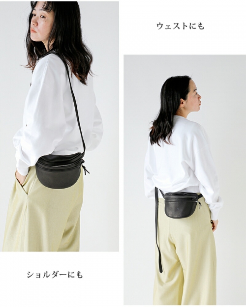 aeta アエタ　ウエストポーチS ホワイト Aeta (アエタ) WAIST POUCH：S / ウエストポーチ S