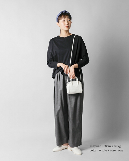 Aeta アエタ DA39 ディアレザー ボストン ミニプラス ショルダーバッグ