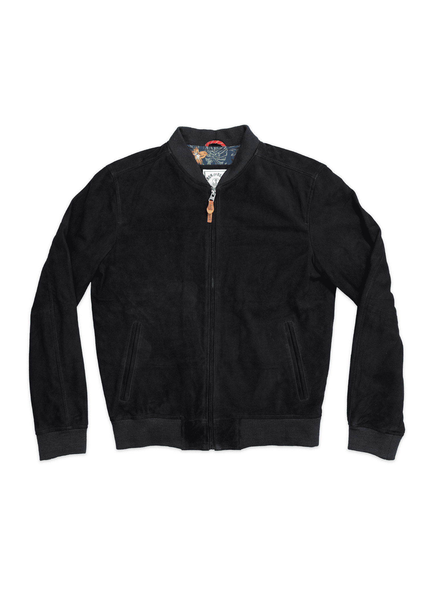 Goat Suede Bomber Jacket – Iron & Resin