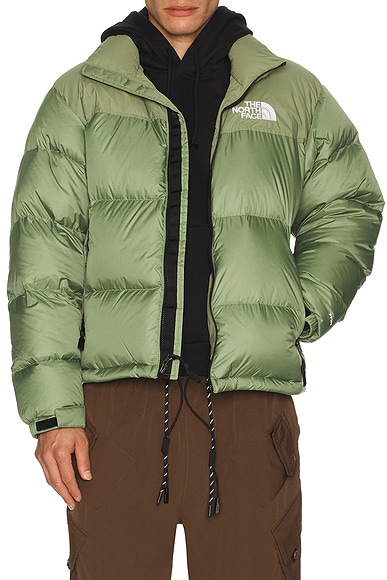 The North Face 1996 Retro Nuptse Jacket in Bark Mist | FWRD