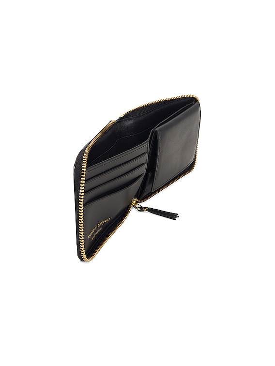 COMME des GARCONS Classic Leather Zip Wallet in Black | FWRD