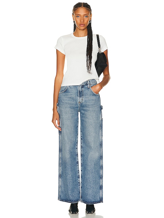 AGOLDE Magda Denim Carpenter in Entrance | FWRD