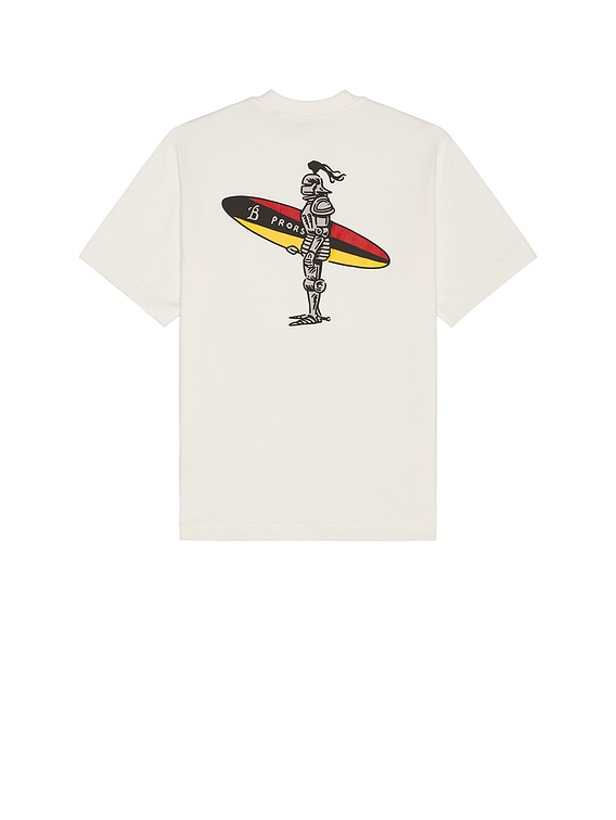 Burberry Surf Knight Printed T-Shirt in Chalk | FWRD