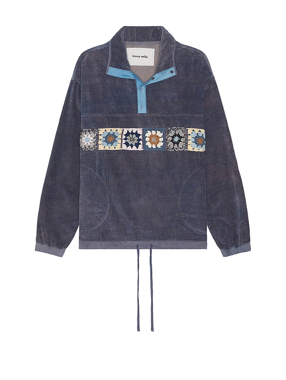 Story mfg. Polite Pullover in Purple Corduroy | FWRD