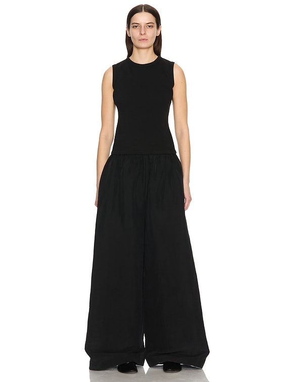 The Row Wody Top in Black | FWRD