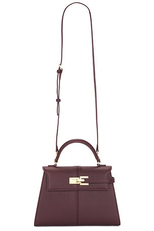JW PEI Elise Large Top Handle Bag in Claret | REVOLVE