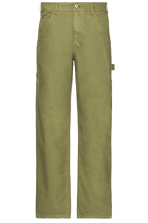 Fear of God ESSENTIALS Bonded Nylon Field Pant in Military | REVOLVE