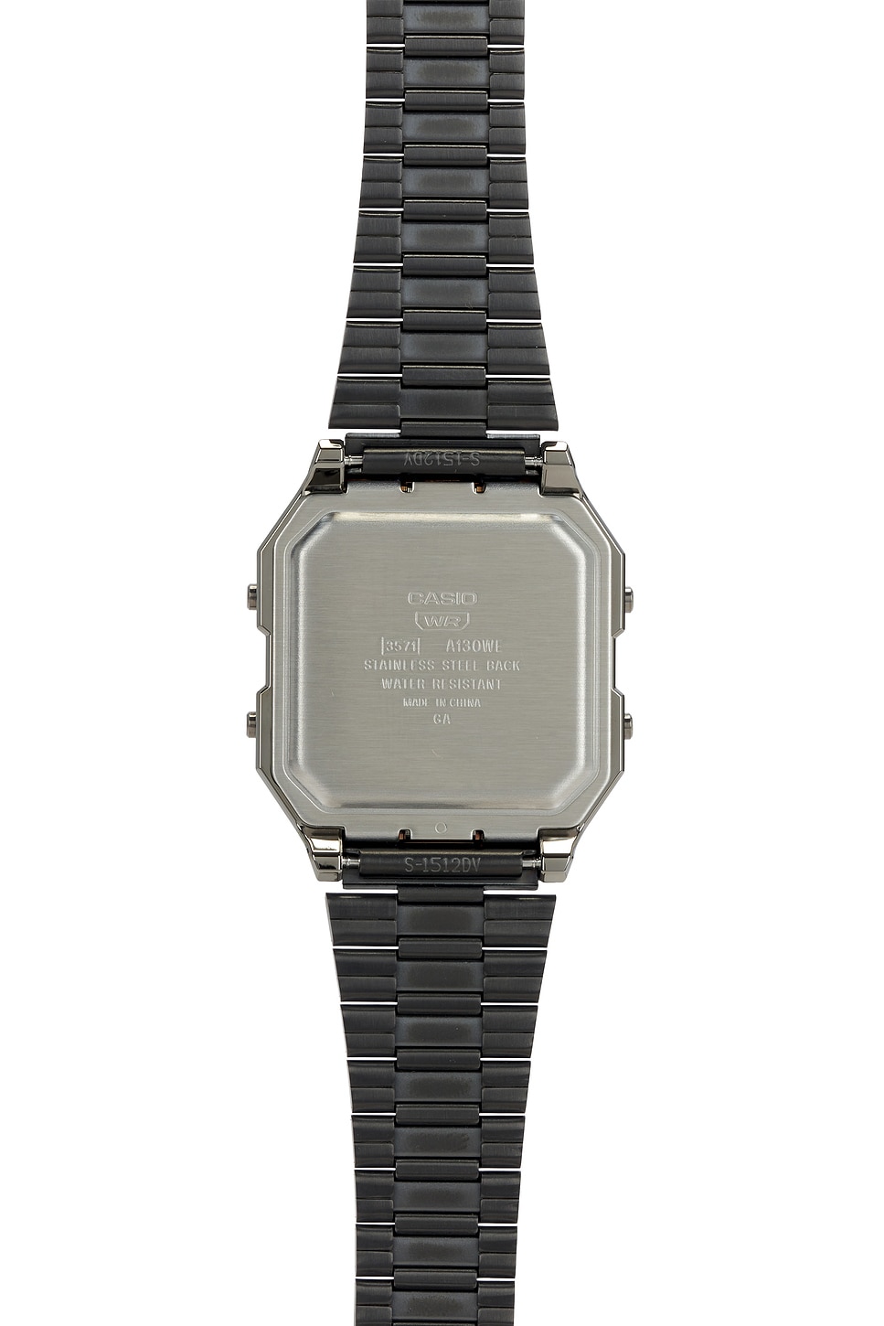 Casio A130 Series Watch in Metal Gunmetal | REVOLVE