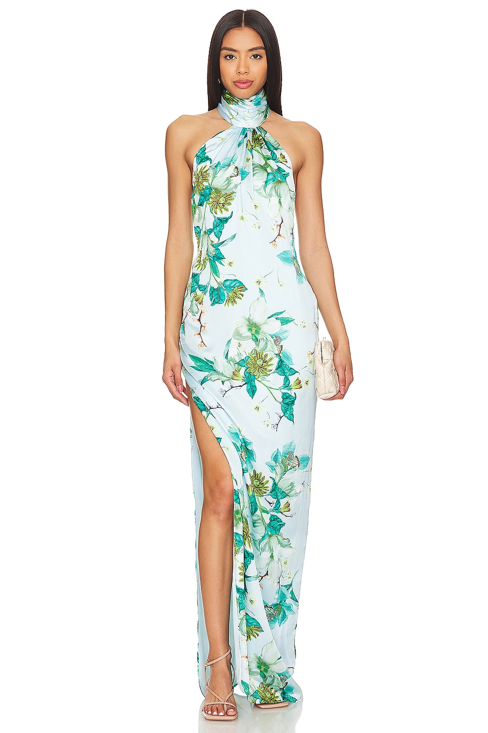 Katie May Sidrit Gown in Orchid Breeze | REVOLVE