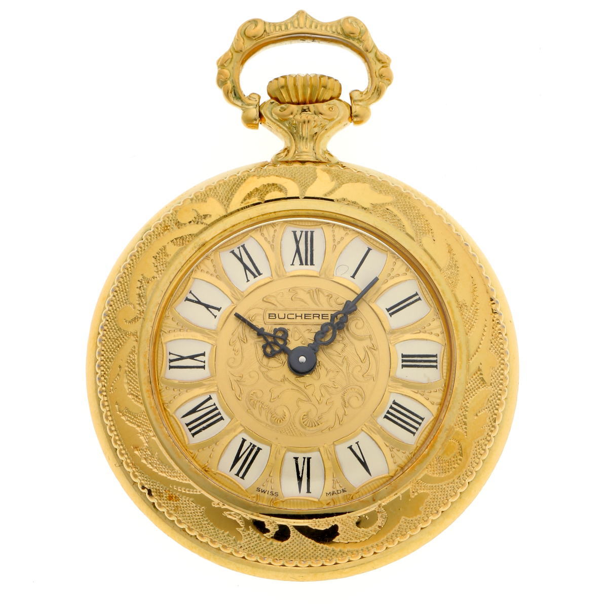 BUCHERER ブッフェラー ポケットウォッチ 懐中時計 手巻 - GP ユニ