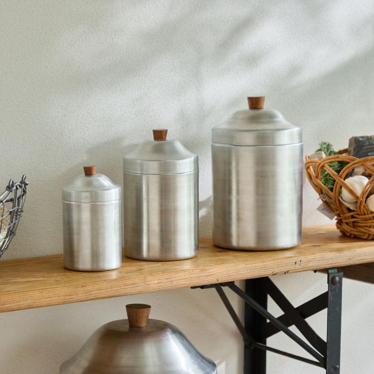 アルミキャニスター L | itomani（いとまに）｜日常の「暇（いとま