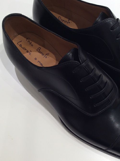 Enzo Bonafeエンツォ ボナフェ ストレートチップ BLACK | ITAL STYLE WEAR