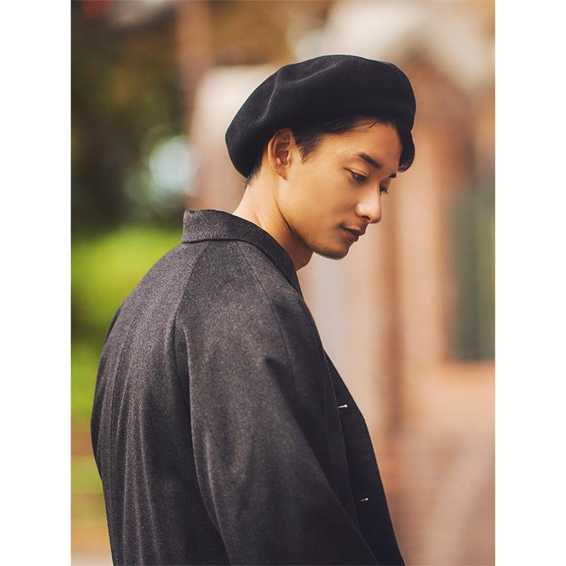 YOKOI BERET ANIS アニス 八角ビックベレー ベレー帽 ウール 帽子
