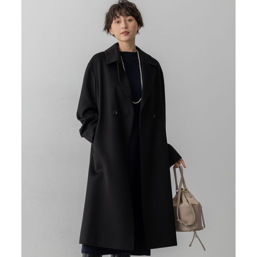 23区（ニジュウサンク） COLOMBOカシミヤビーバー ダブルフロント