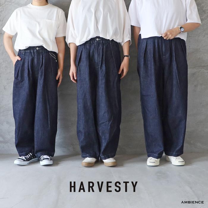 HARVESTY（ハーベスティ） NARROW CIRCUS PANTS demin one wash ナロー