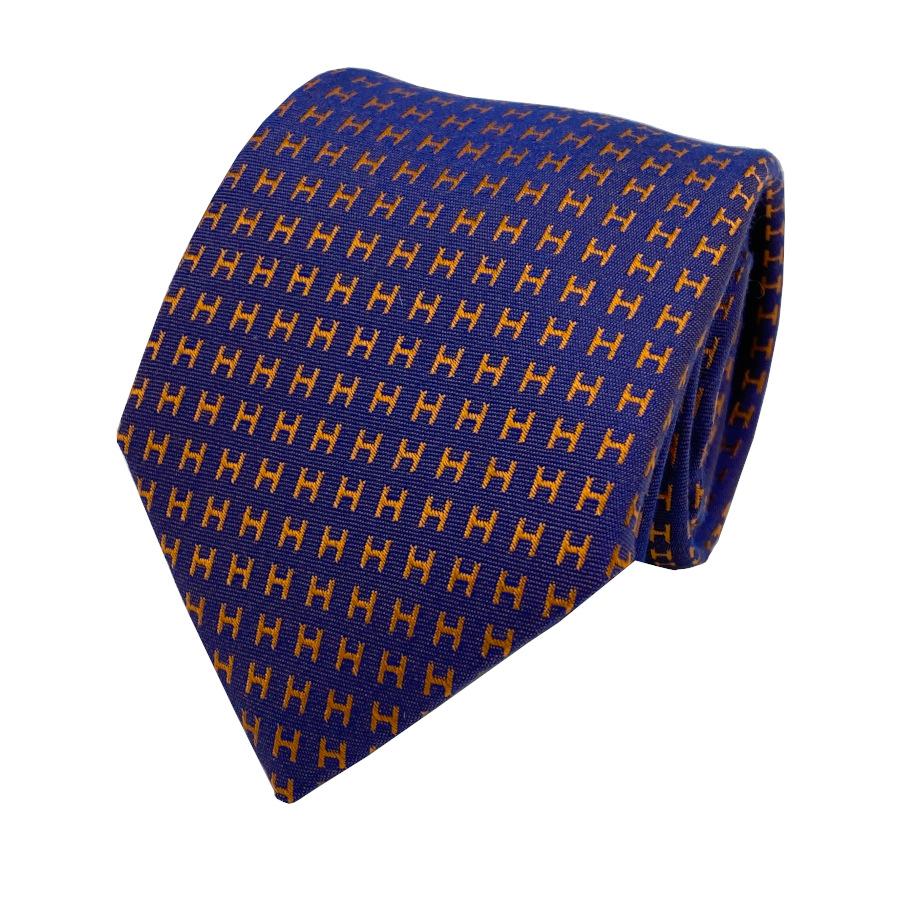 HERMES（エルメス） 【新品】エルメス ネクタイ 《 ファソネH 》 7cm H