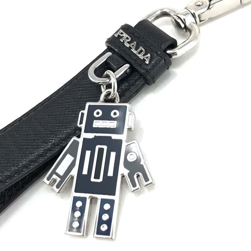 PRADA（プラダ） キーホルダー キーリング チャーム バッグチャーム