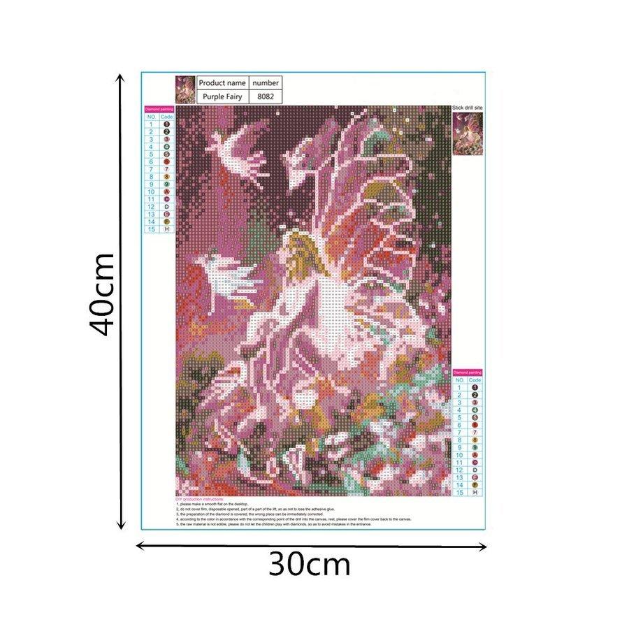 ダイヤモンドアート キット 精霊 5D 手芸キット 初心者 母の日