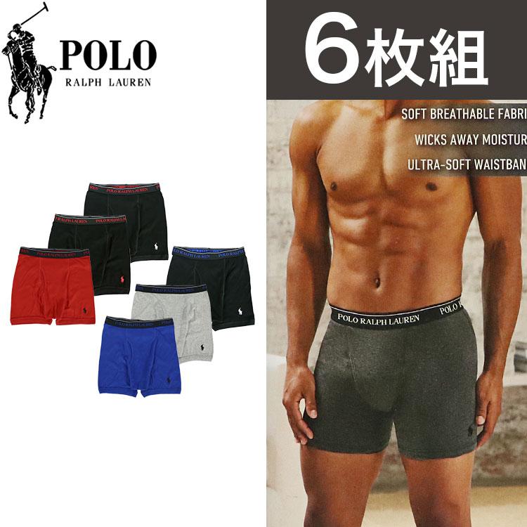 POLO RALPH LAUREN（ポロ・ラルフローレン） 6枚セット ボクサーパンツ