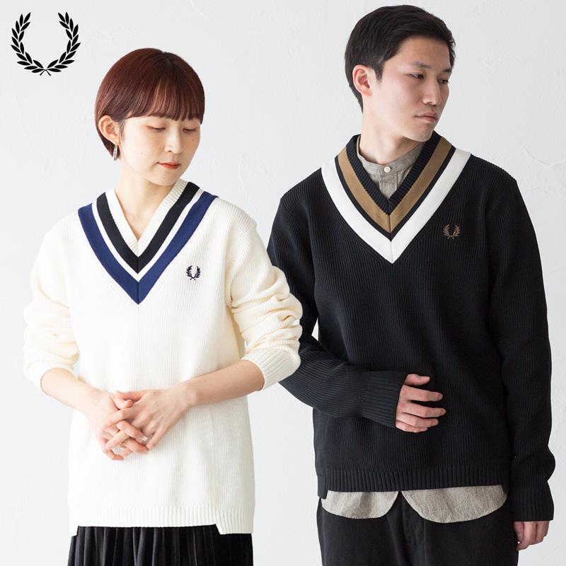 FRED PERRY（フレッドペリー） チルデン セーター K4536 ストライプド