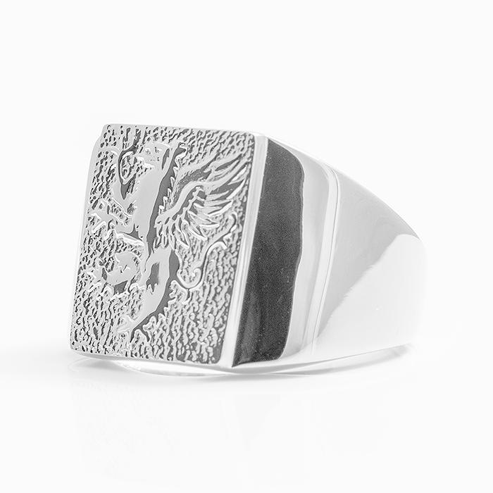 Pt900印台プラチナ指輪紋章リングプラチナ900メンズリング刻印入り保証