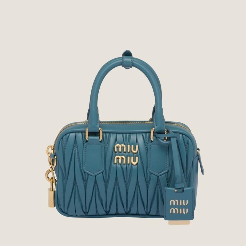 miu miu（ミュウミュウ） アルカディ マテラッセレザー バッグ